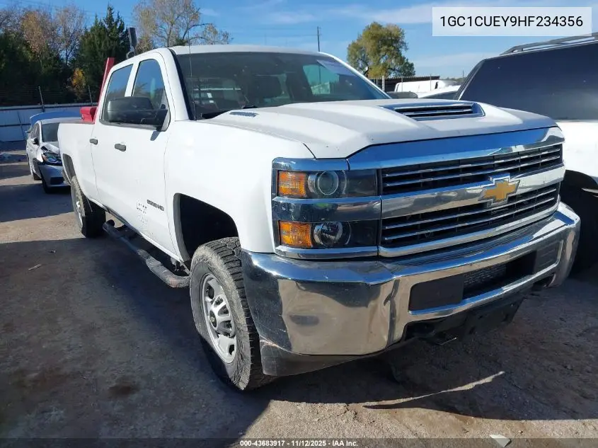 1GC1CUEY9HF234356 2017 Chevrolet Silverado 2500Hd Wt