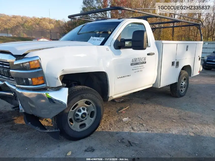 1GC0CUEG2HZ335837 2017 Chevrolet Silverado 2500Hd Wt