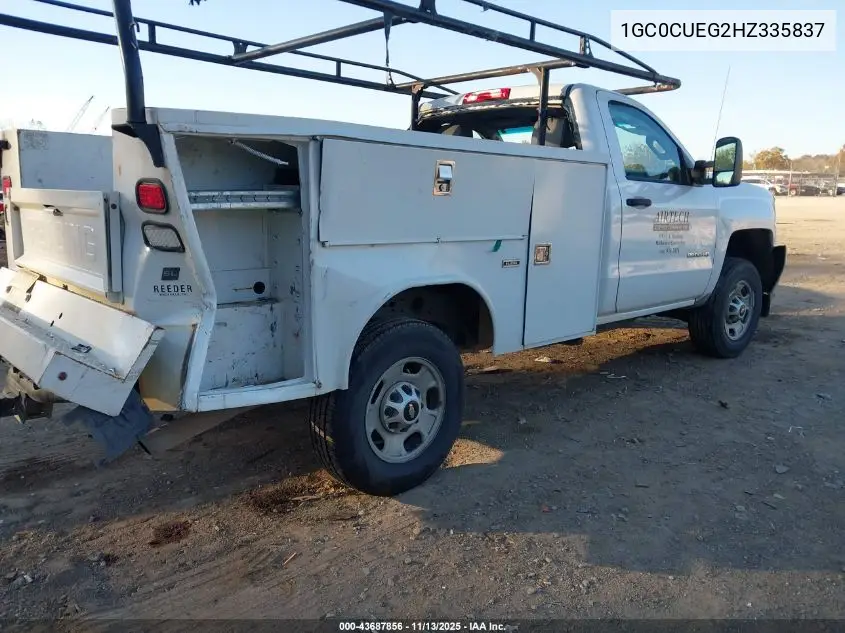 1GC0CUEG2HZ335837 2017 Chevrolet Silverado 2500Hd Wt