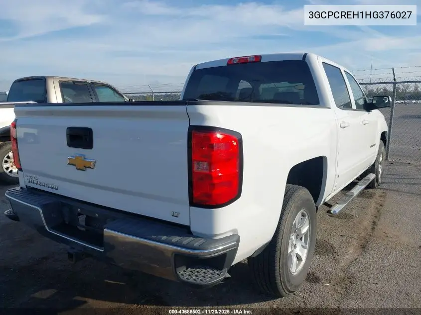 3GCPCREH1HG376027 2017 Chevrolet Silverado 1500 1Lt
