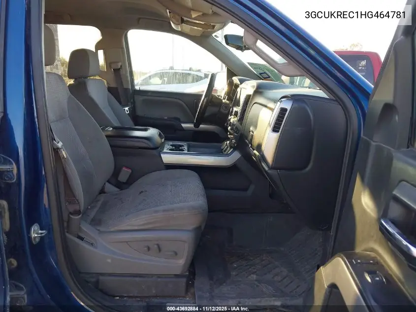 3GCUKREC1HG464781 2017 Chevrolet Silverado 1500 2Lt
