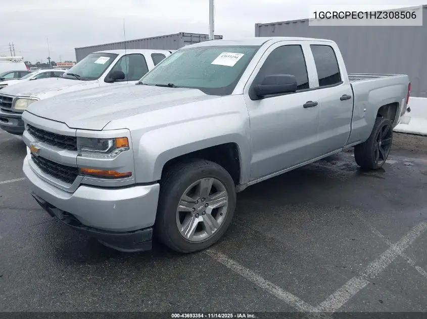1GCRCPEC1HZ308506 2017 Chevrolet Silverado 1500 Custom
