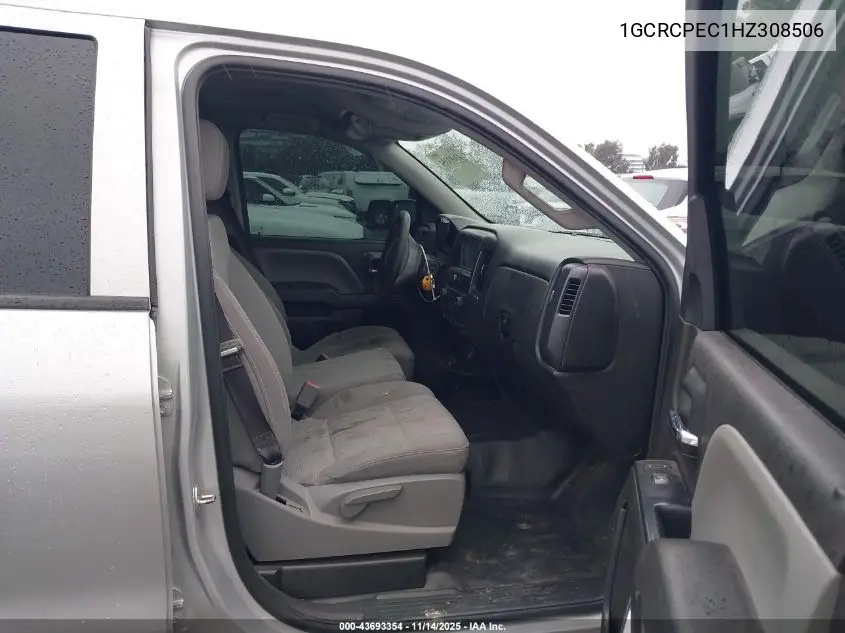 1GCRCPEC1HZ308506 2017 Chevrolet Silverado 1500 Custom