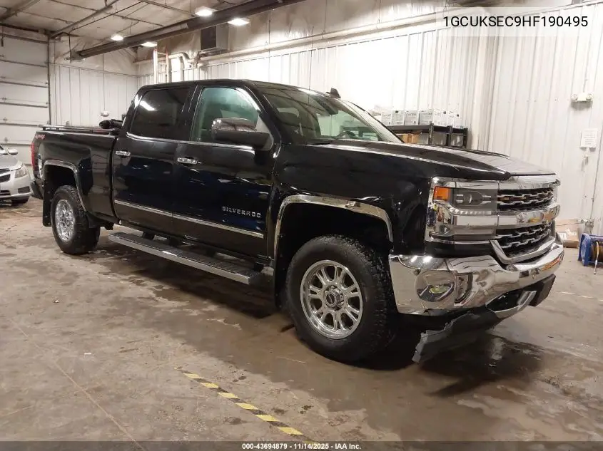 1GCUKSEC9HF190495 2017 Chevrolet Silverado 1500 1Lz