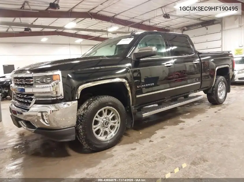 1GCUKSEC9HF190495 2017 Chevrolet Silverado 1500 1Lz