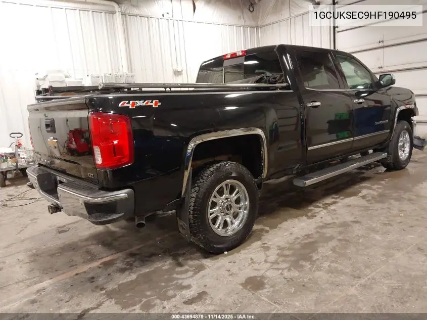 1GCUKSEC9HF190495 2017 Chevrolet Silverado 1500 1Lz