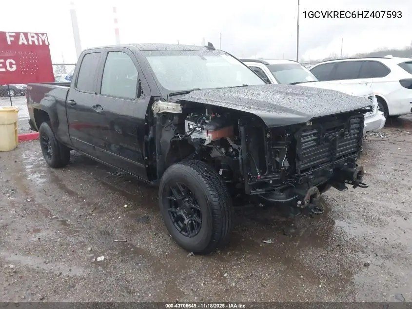 1GCVKREC6HZ407593 2017 Chevrolet Silverado 1500 1Lt