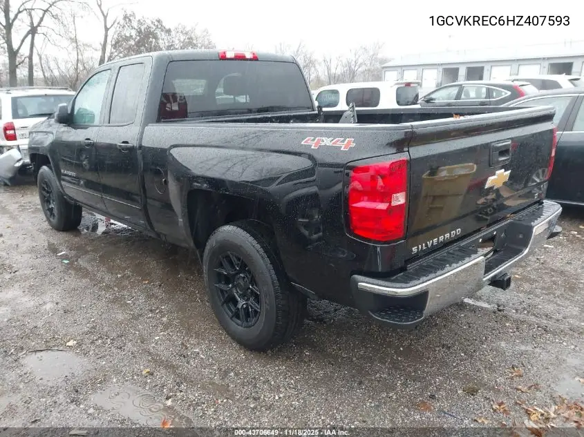 1GCVKREC6HZ407593 2017 Chevrolet Silverado 1500 1Lt