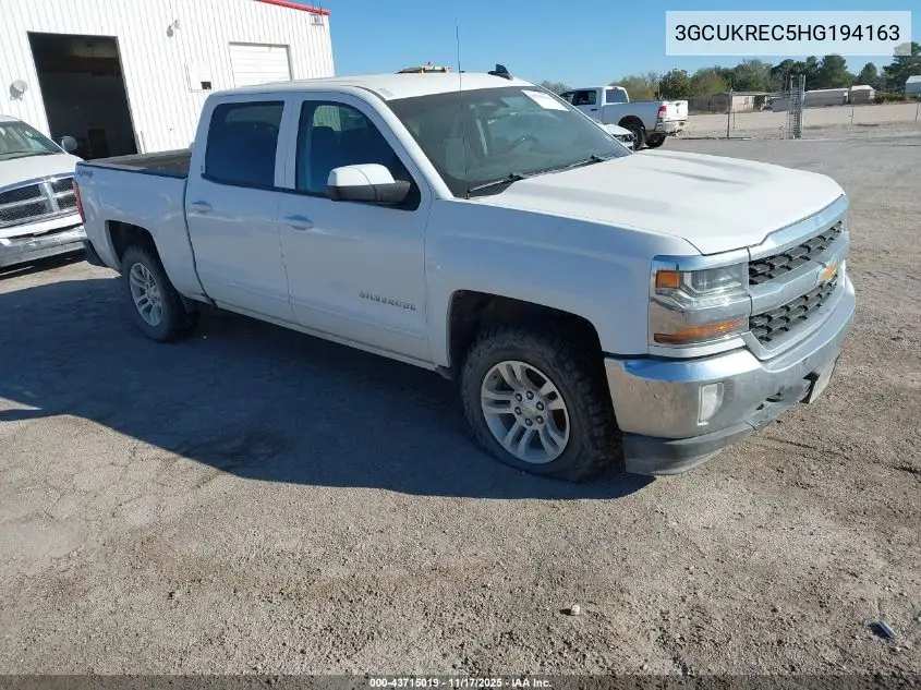 3GCUKREC5HG194163 2017 Chevrolet Silverado 1500 1Lt