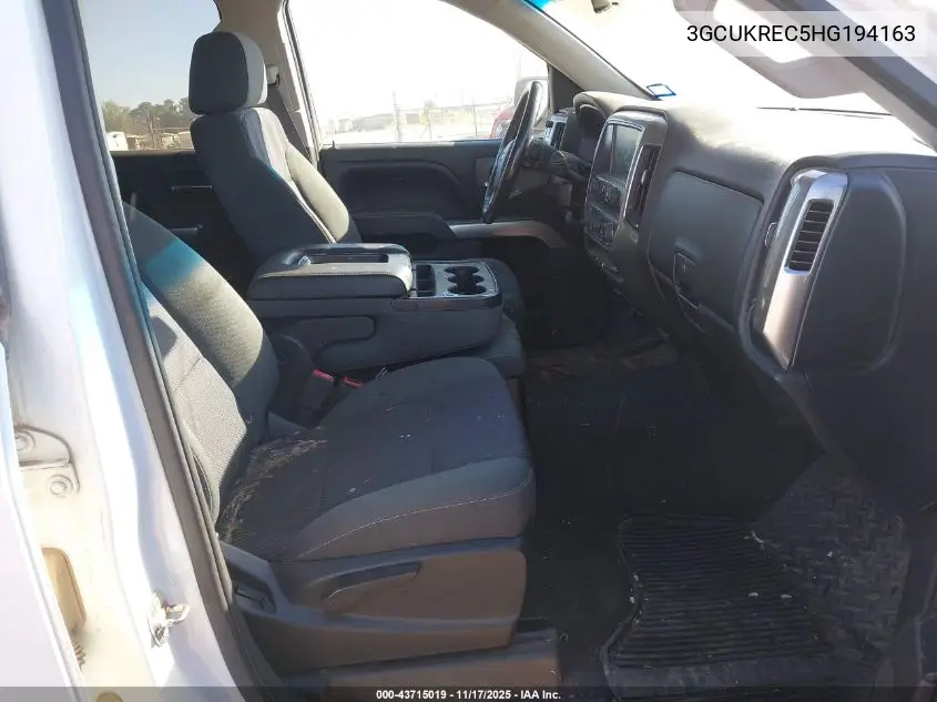 3GCUKREC5HG194163 2017 Chevrolet Silverado 1500 1Lt