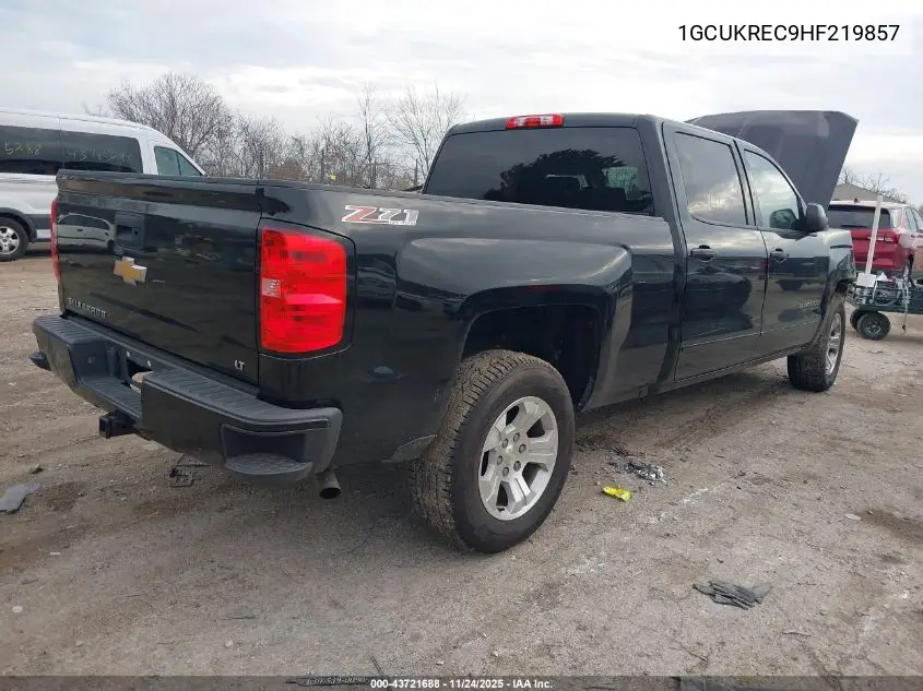 1GCUKREC9HF219857 2017 Chevrolet Silverado 1500 2Lt