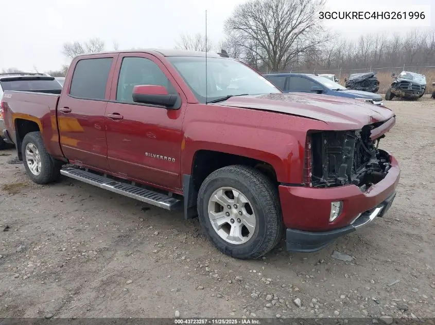 3GCUKREC4HG261996 2017 Chevrolet Silverado 1500 2Lt