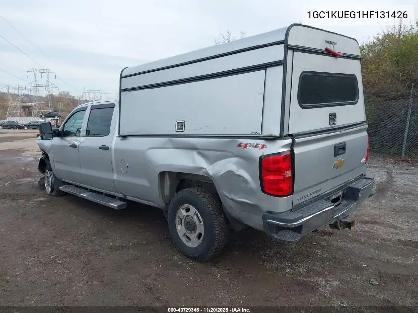 1GC1KUEG1HF131426 2017 Chevrolet Silverado 2500Hd Wt