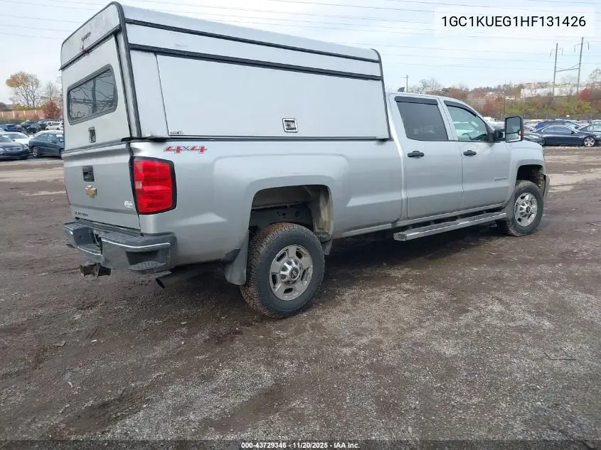 1GC1KUEG1HF131426 2017 Chevrolet Silverado 2500Hd Wt