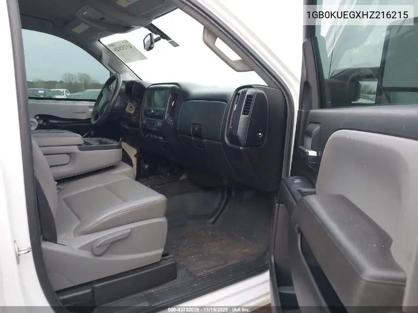 1GB0KUEGXHZ216215 2017 Chevrolet Silverado 2500Hd Wt
