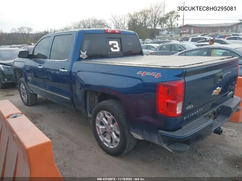 3GCUKTEC8HG295081 2017 Chevrolet Silverado 1500 High Country