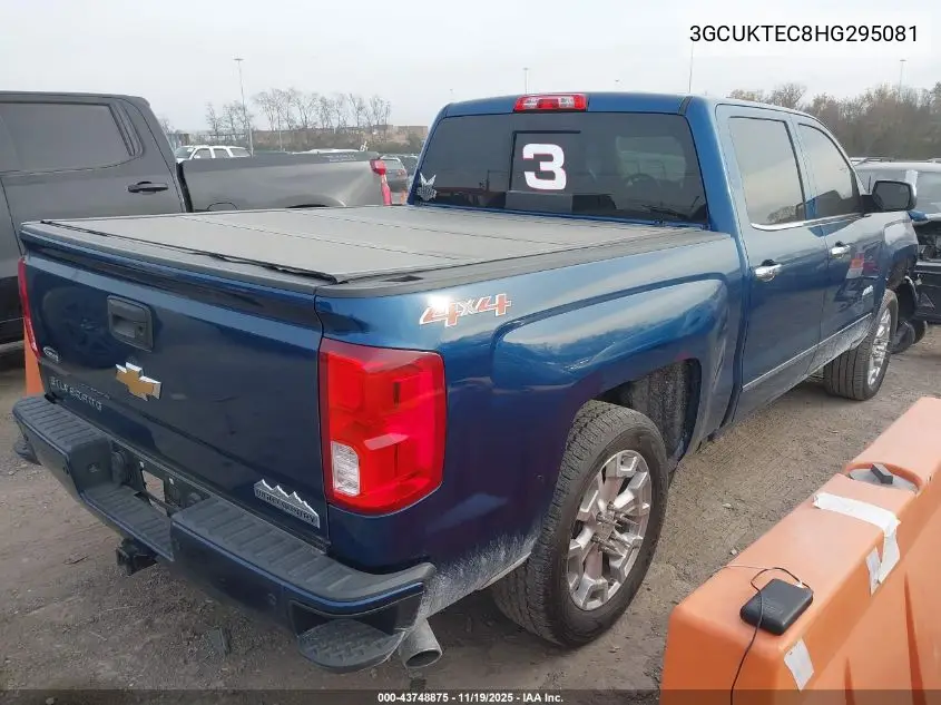 3GCUKTEC8HG295081 2017 Chevrolet Silverado 1500 High Country