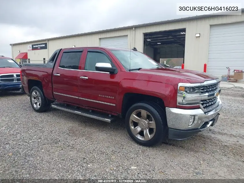 3GCUKSEC6HG416023 2017 Chevrolet Silverado 1500 1Lz