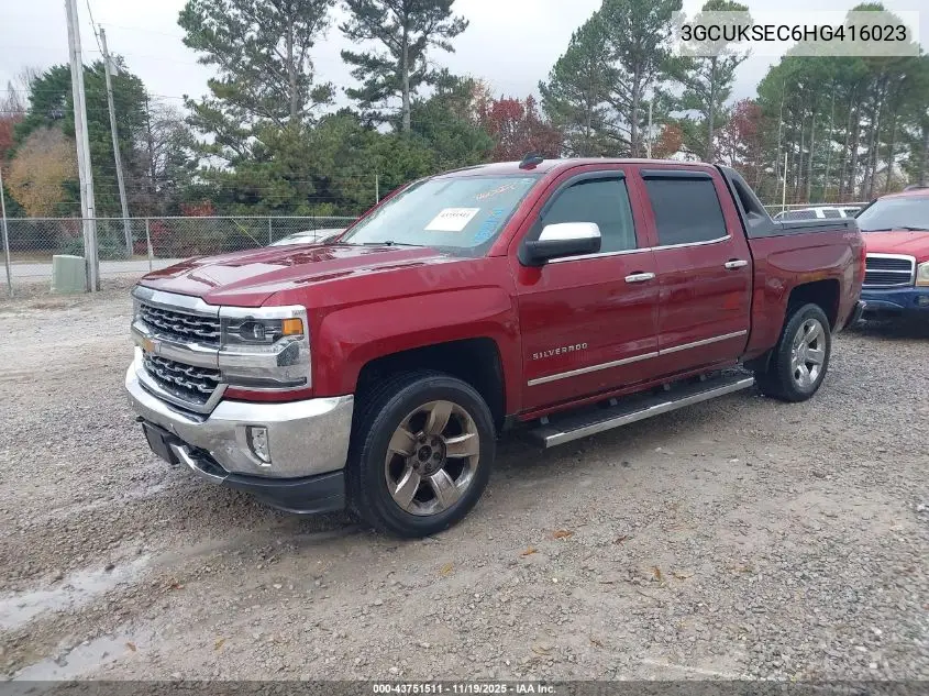 3GCUKSEC6HG416023 2017 Chevrolet Silverado 1500 1Lz