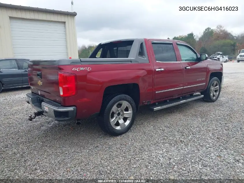 3GCUKSEC6HG416023 2017 Chevrolet Silverado 1500 1Lz