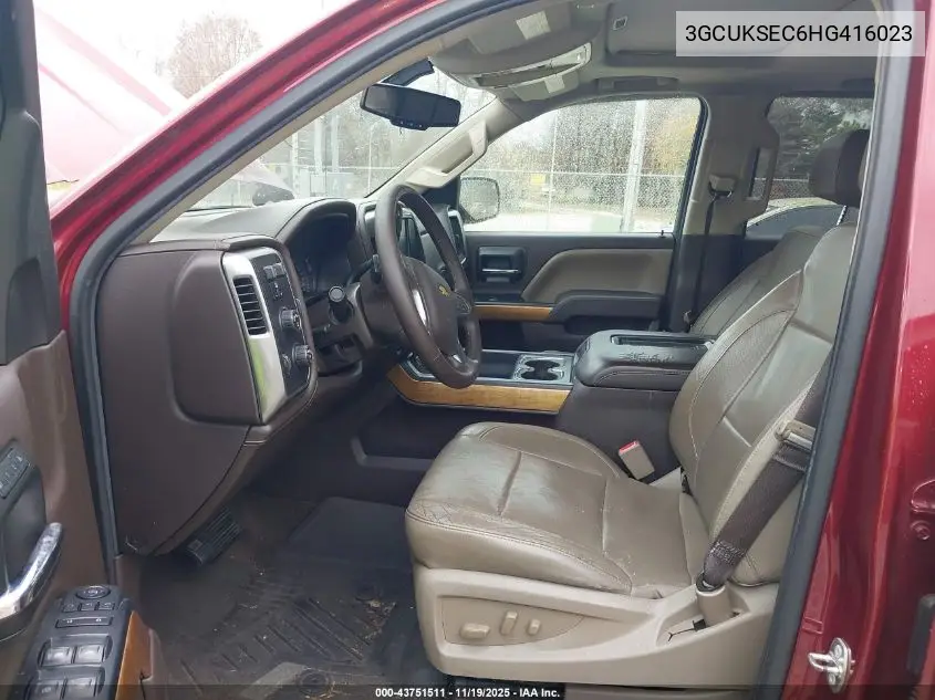 3GCUKSEC6HG416023 2017 Chevrolet Silverado 1500 1Lz