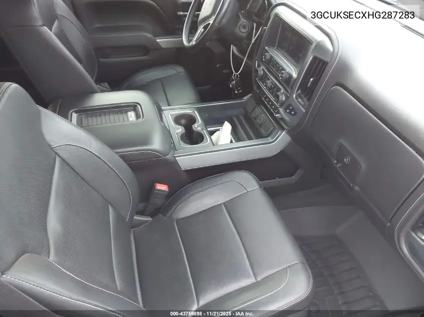 3GCUKSECXHG287283 2017 Chevrolet Silverado 1500 2Lz