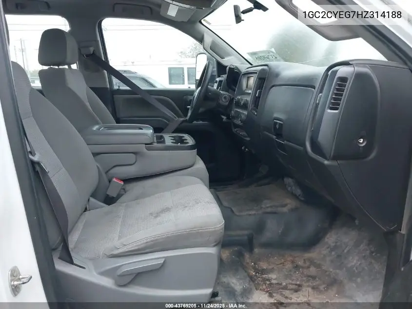 1GC2CYEG7HZ314188 2017 Chevrolet Silverado 3500Hd Wt