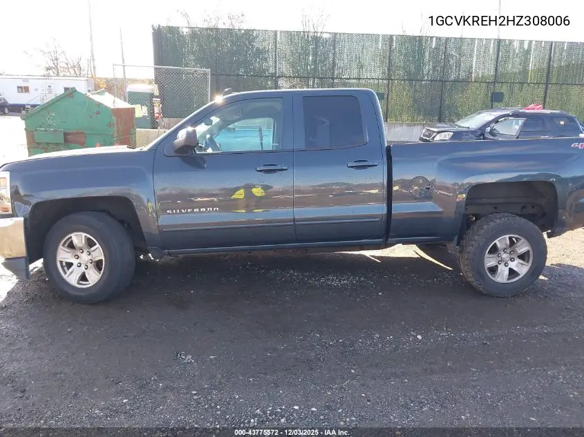 1GCVKREH2HZ308006 2017 Chevrolet Silverado 1500 1Lt