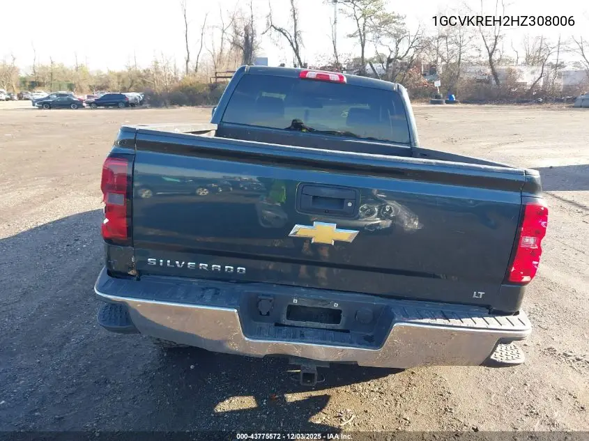 1GCVKREH2HZ308006 2017 Chevrolet Silverado 1500 1Lt