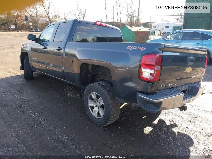 1GCVKREH2HZ308006 2017 Chevrolet Silverado 1500 1Lt