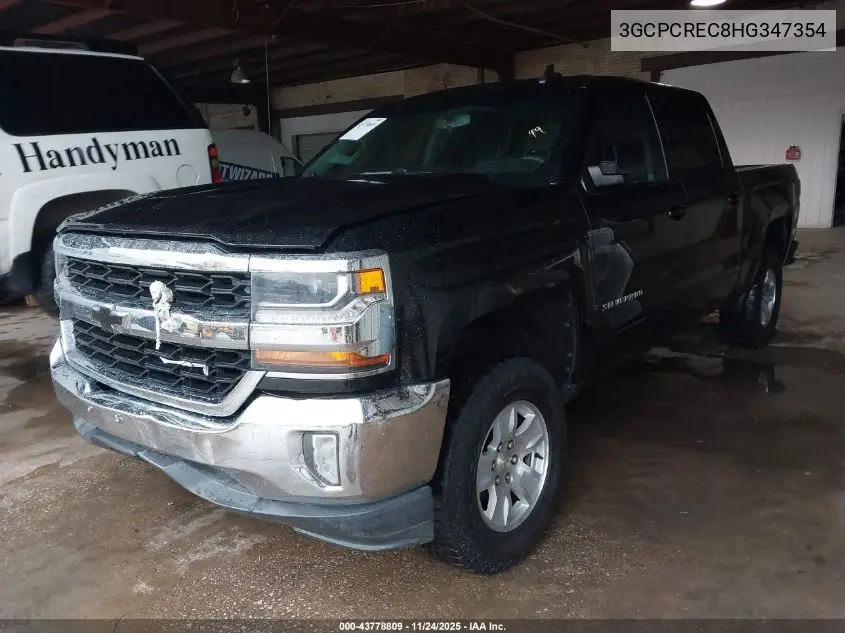 3GCPCREC8HG347354 2017 Chevrolet Silverado 1500 1Lt