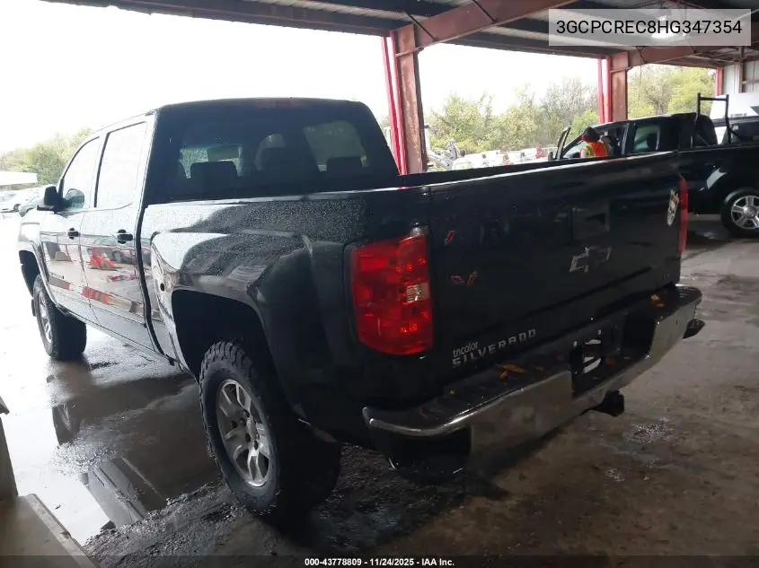 3GCPCREC8HG347354 2017 Chevrolet Silverado 1500 1Lt
