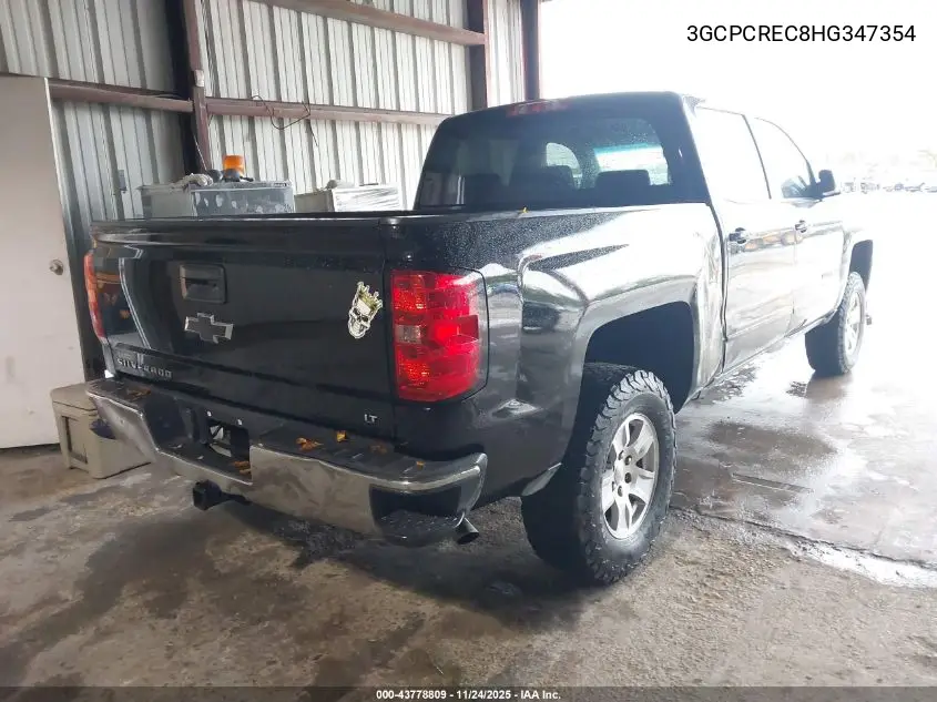 3GCPCREC8HG347354 2017 Chevrolet Silverado 1500 1Lt