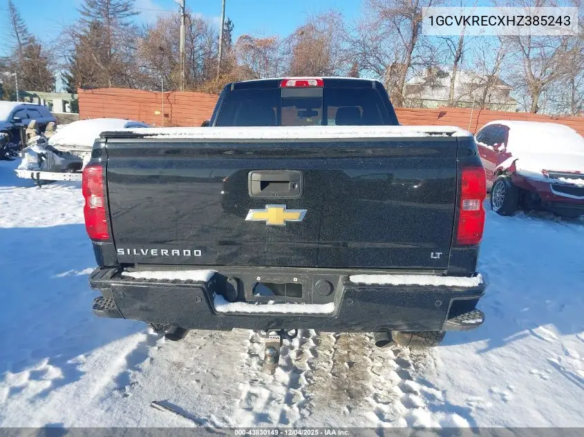 1GCVKRECXHZ385243 2017 Chevrolet Silverado 1500 2Lt
