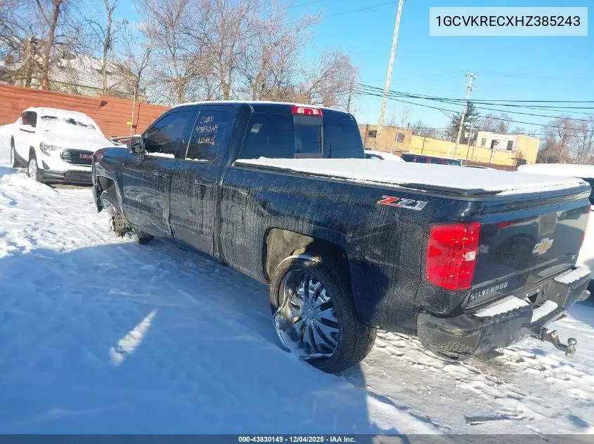 1GCVKRECXHZ385243 2017 Chevrolet Silverado 1500 2Lt