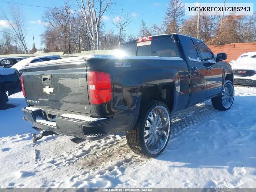 1GCVKRECXHZ385243 2017 Chevrolet Silverado 1500 2Lt