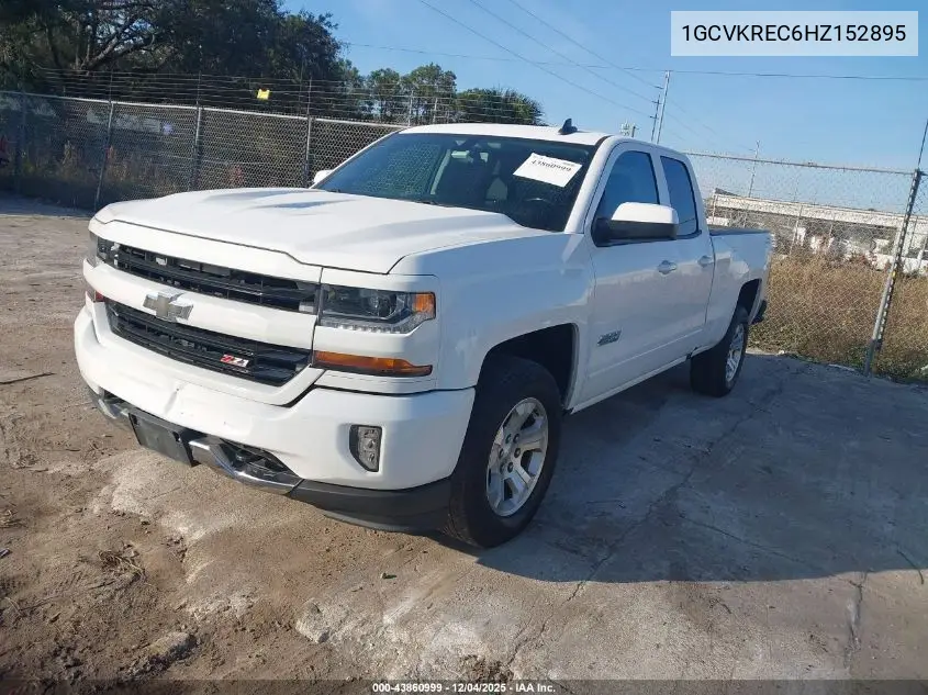 1GCVKREC6HZ152895 2017 Chevrolet Silverado 1500 2Lt