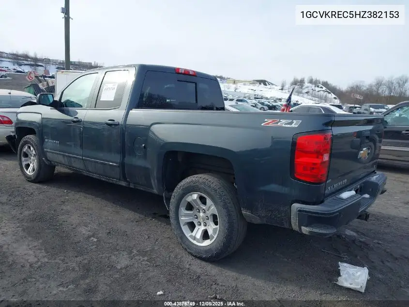1GCVKREC5HZ382153 2017 Chevrolet Silverado 1500 2Lt