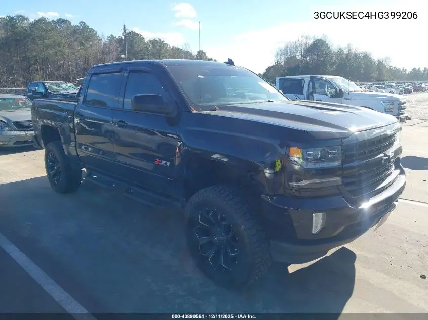3GCUKSEC4HG399206 2017 Chevrolet Silverado 1500 2Lz