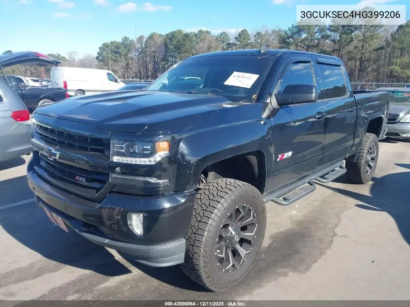 3GCUKSEC4HG399206 2017 Chevrolet Silverado 1500 2Lz