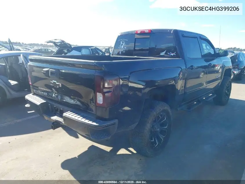 3GCUKSEC4HG399206 2017 Chevrolet Silverado 1500 2Lz