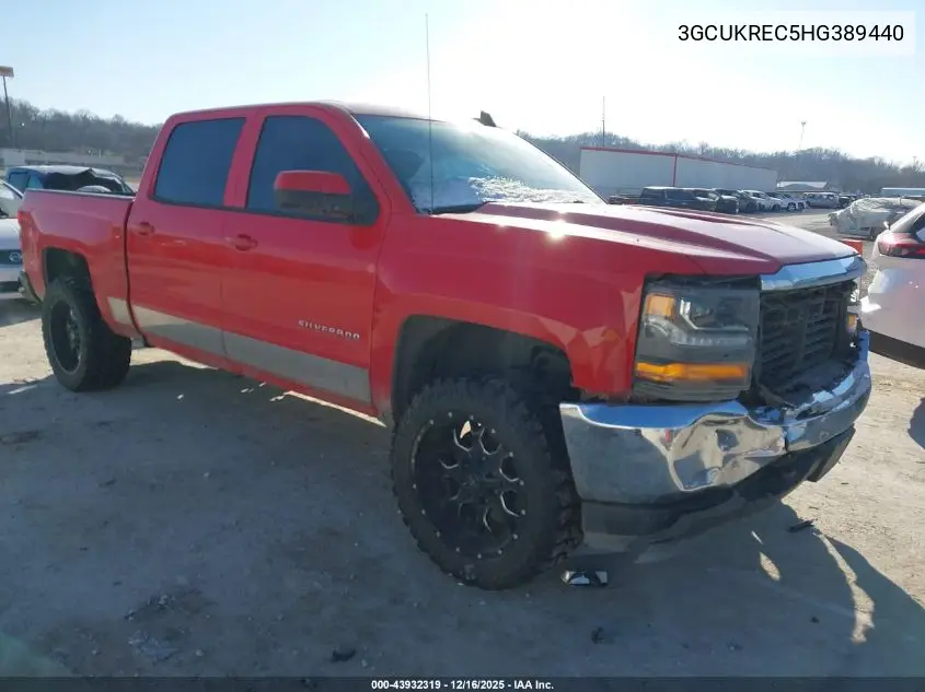 3GCUKREC5HG389440 2017 Chevrolet Silverado 1500 1Lt