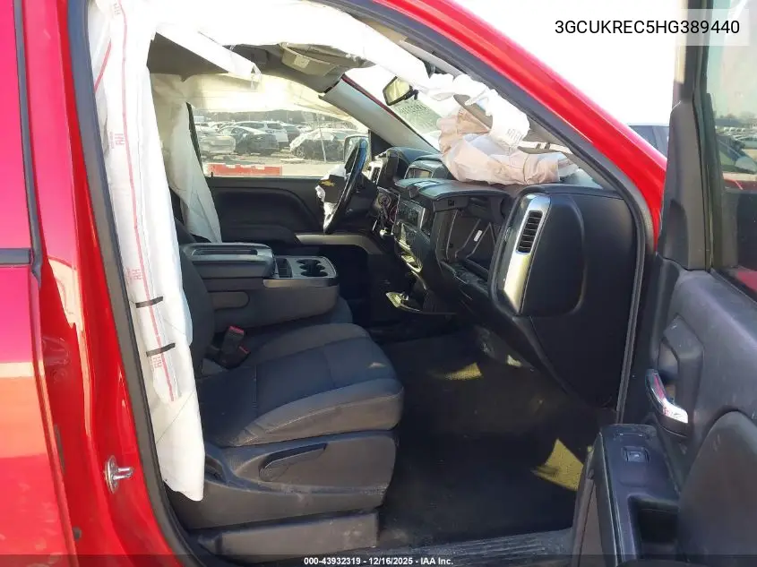 3GCUKREC5HG389440 2017 Chevrolet Silverado 1500 1Lt