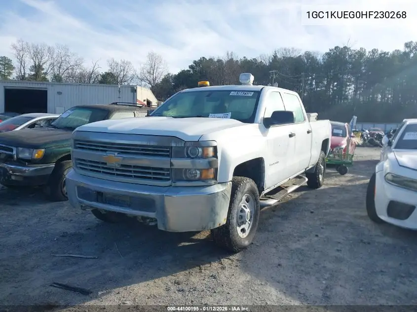 1GC1KUEG0HF230268 2017 Chevrolet Silverado 2500Hd Wt