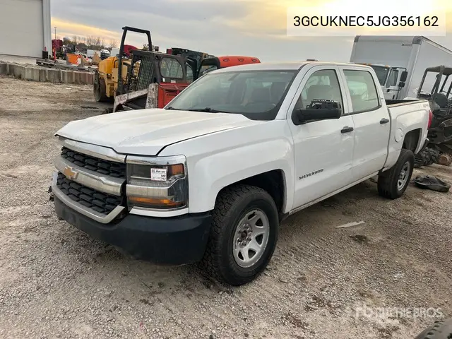 3GCUKNEC5JG356162 2018 Chevrolet Silverado 1500 2018 Chevrolet Silverado 1500 4X4 Crew Cab Pickup (Inoperable)