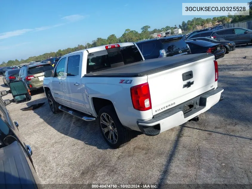 3GCUKSEC0JG325528 2018 Chevrolet Silverado 1500 2Lz