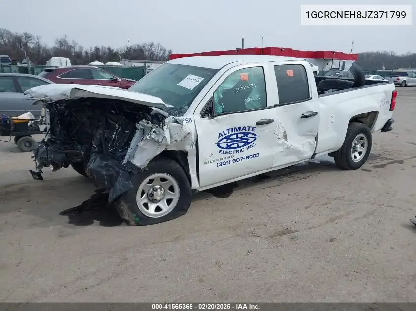 1GCRCNEH8JZ371799 2018 Chevrolet Silverado 1500 Wt