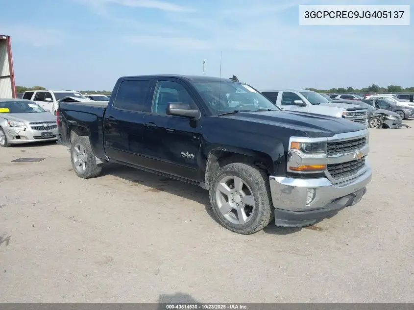 3GCPCREC9JG405137 2018 Chevrolet Silverado 1500 1Lt