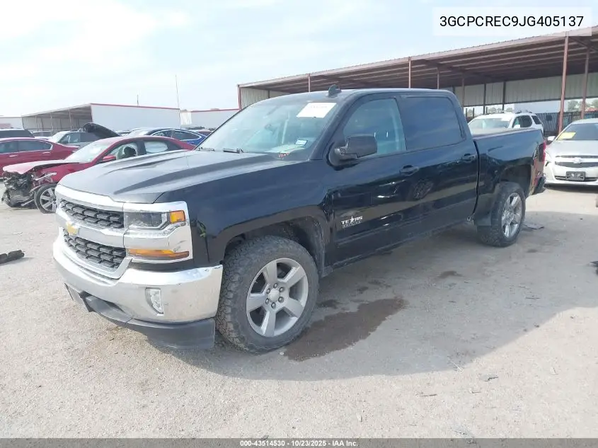 3GCPCREC9JG405137 2018 Chevrolet Silverado 1500 1Lt