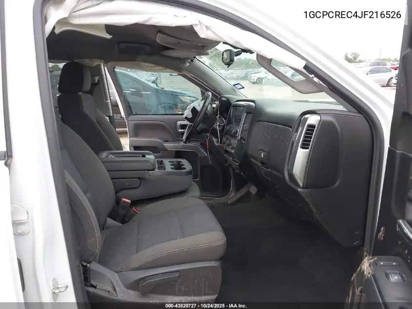 1GCPCREC4JF216526 2018 Chevrolet Silverado 1500 1Lt